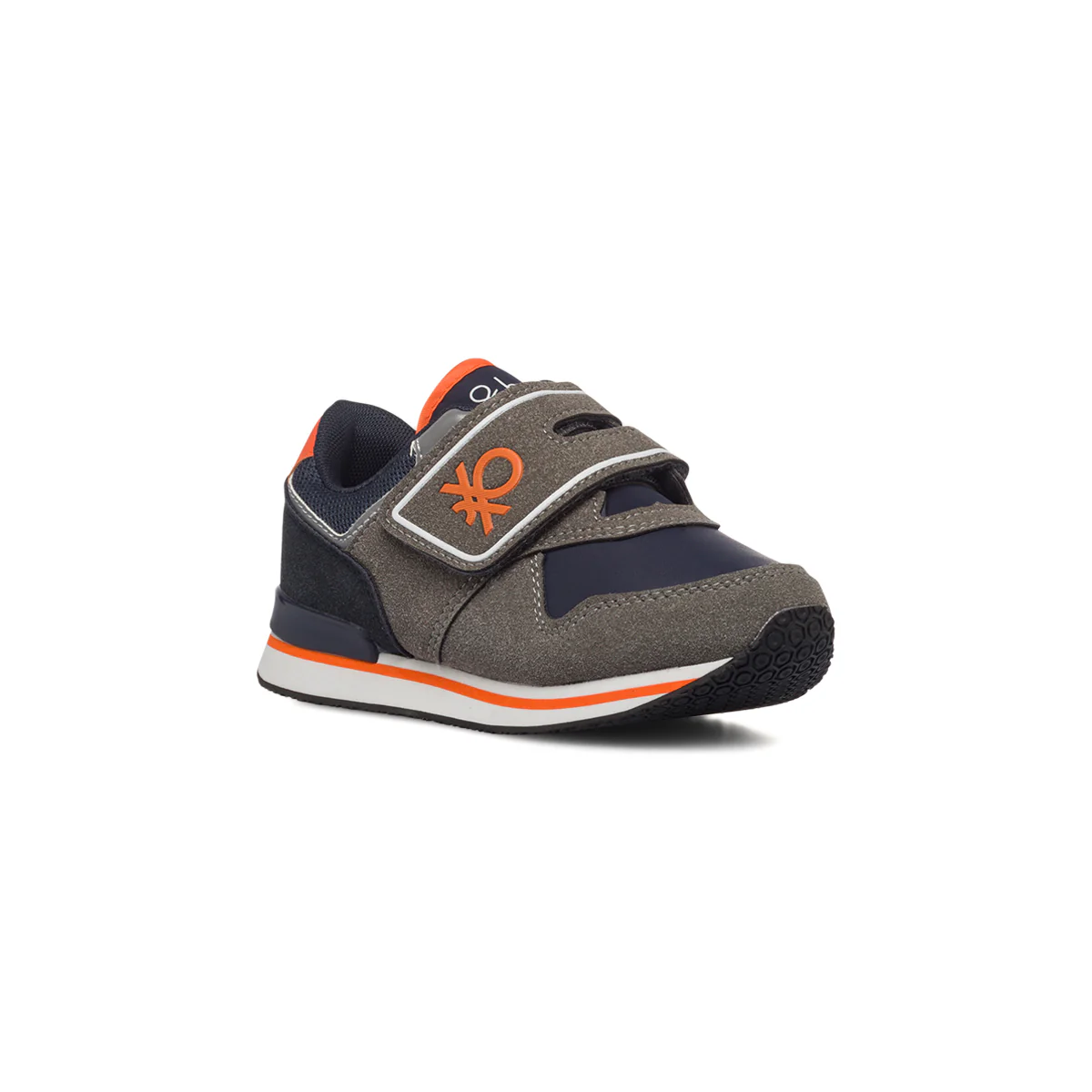 Sneakers primi passi grigie Benetton Bumber - Image 2