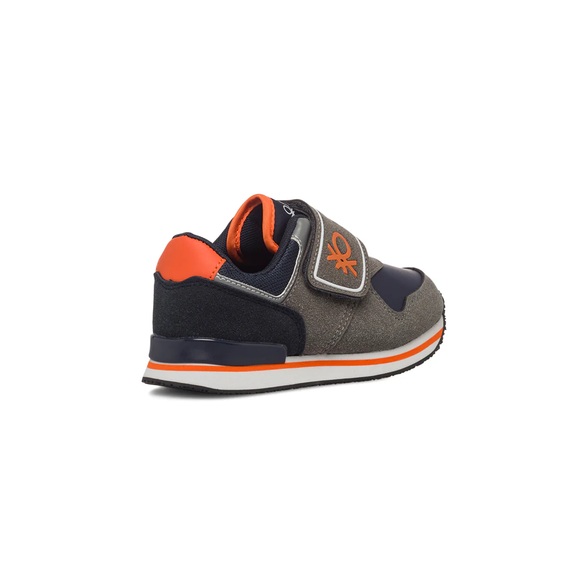 Sneakers primi passi grigie Benetton Bumber - Image 3