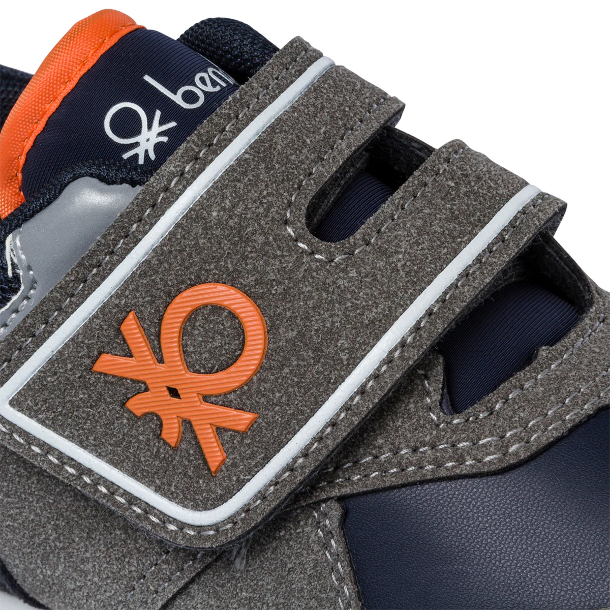 Sneakers primi passi grigie Benetton Bumber - Image 6