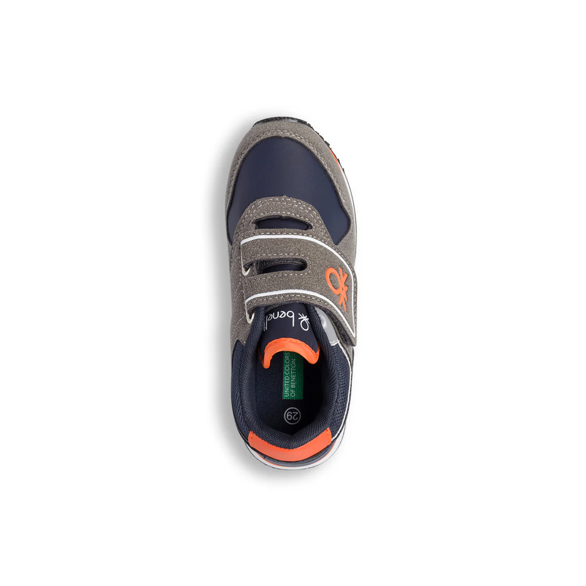 Sneakers primi passi grigie Benetton Bumber - Image 8