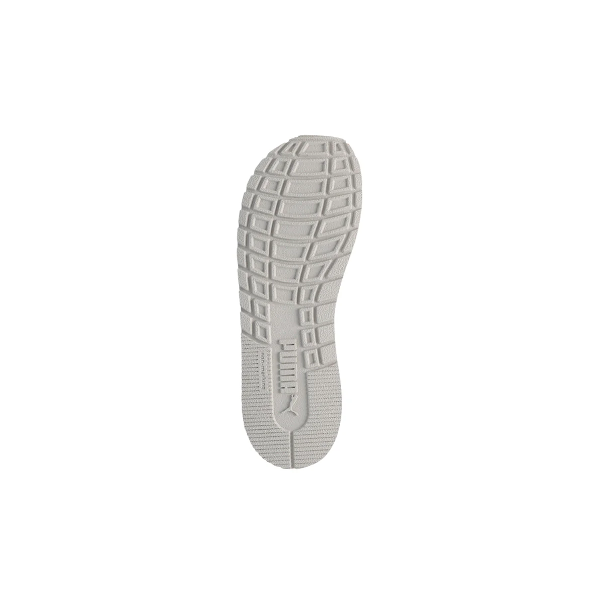 Sneakers primi passi grigie da bambina con dettagli rosa Puma ST Runner v3 Mesh V Inf - Image 4