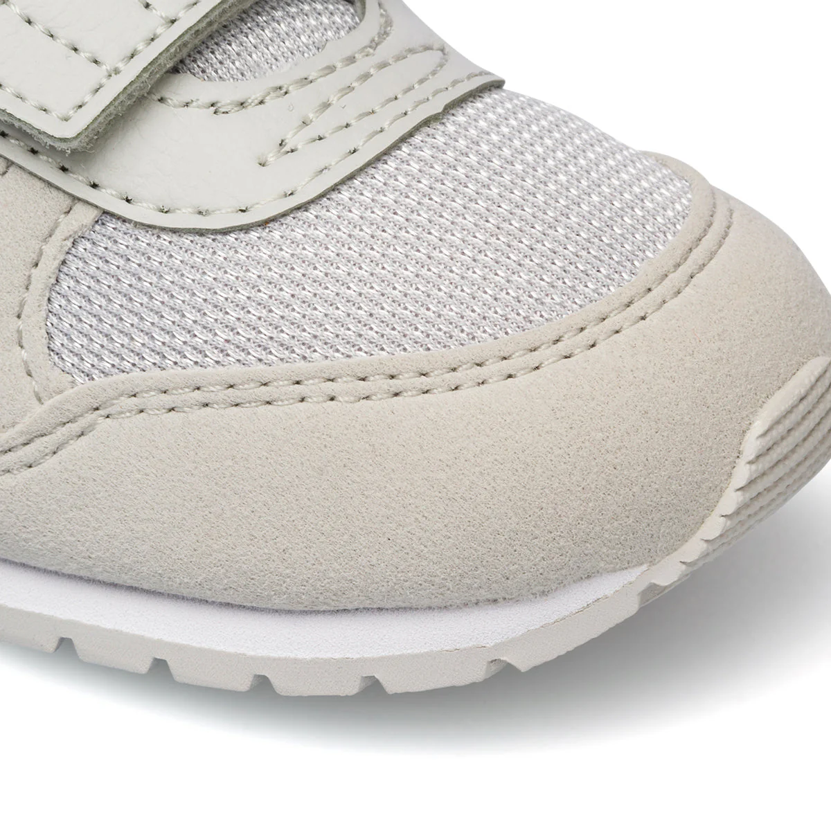 Sneakers primi passi grigie da bambina con dettagli rosa Puma ST Runner v3 Mesh V Inf - Image 5