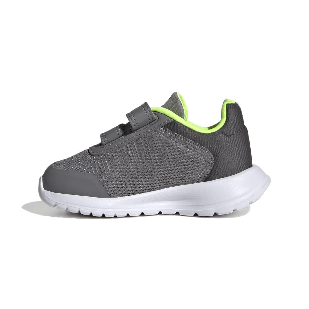 Sneakers primi passi grigie da bambino con strisce multicolore adidas Tensaur Run 2.0 CF - Image 3