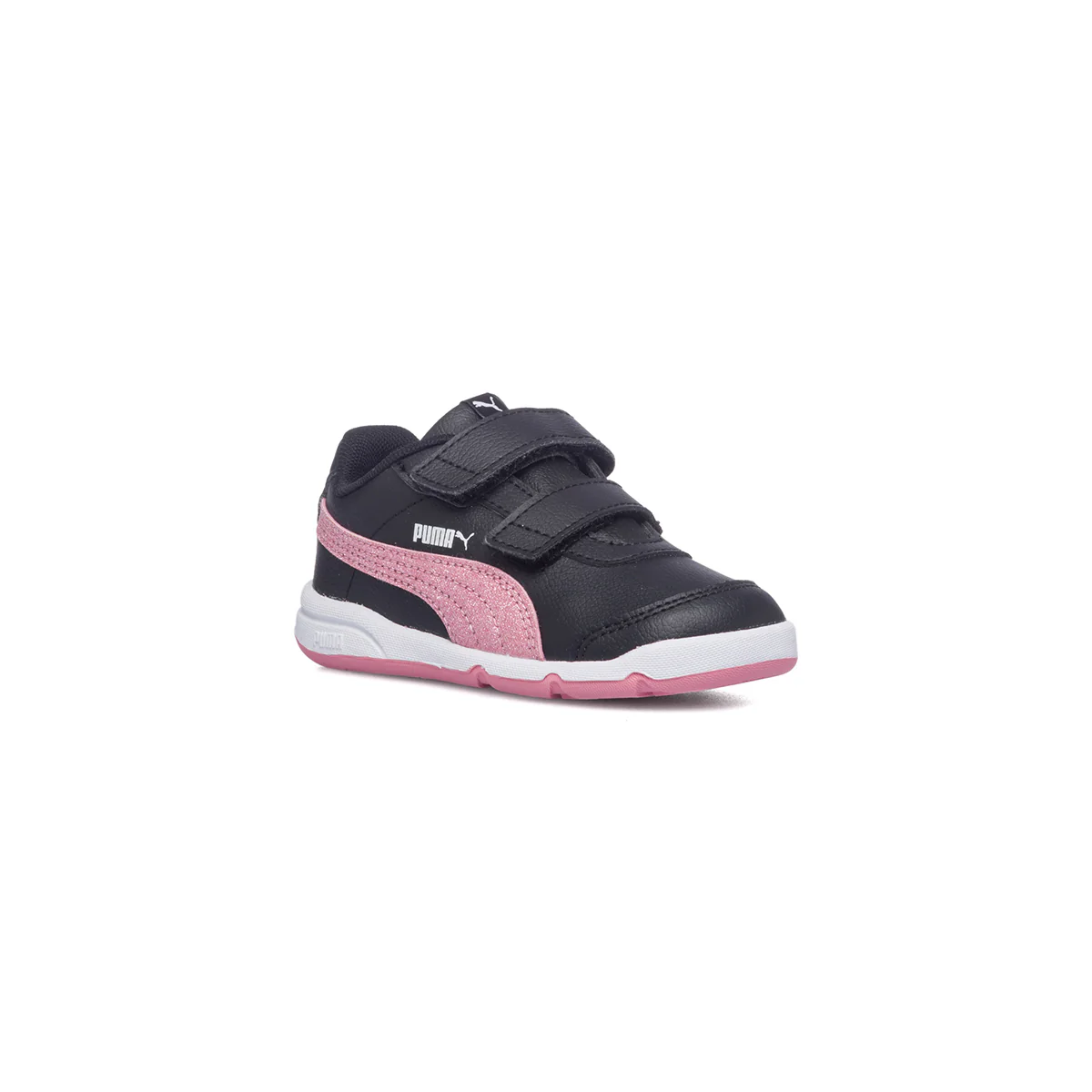Sneakers primi passi nere con glitter Puma Stepfleex 2 SL VE Glitz FS V Inf - Image 2