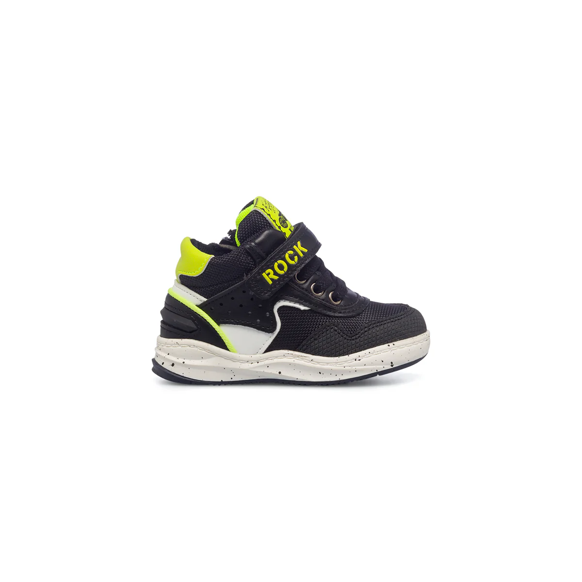 Sneakers primi passi nere da bambino Birilli & Monelli
