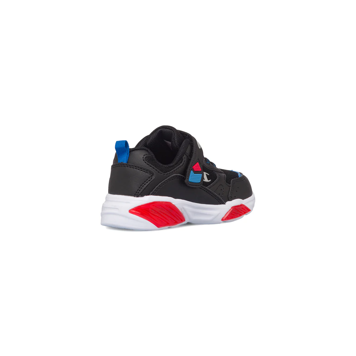 Sneakers primi passi nere da bambino con luci nella suola Champion Wave PS - Image 3