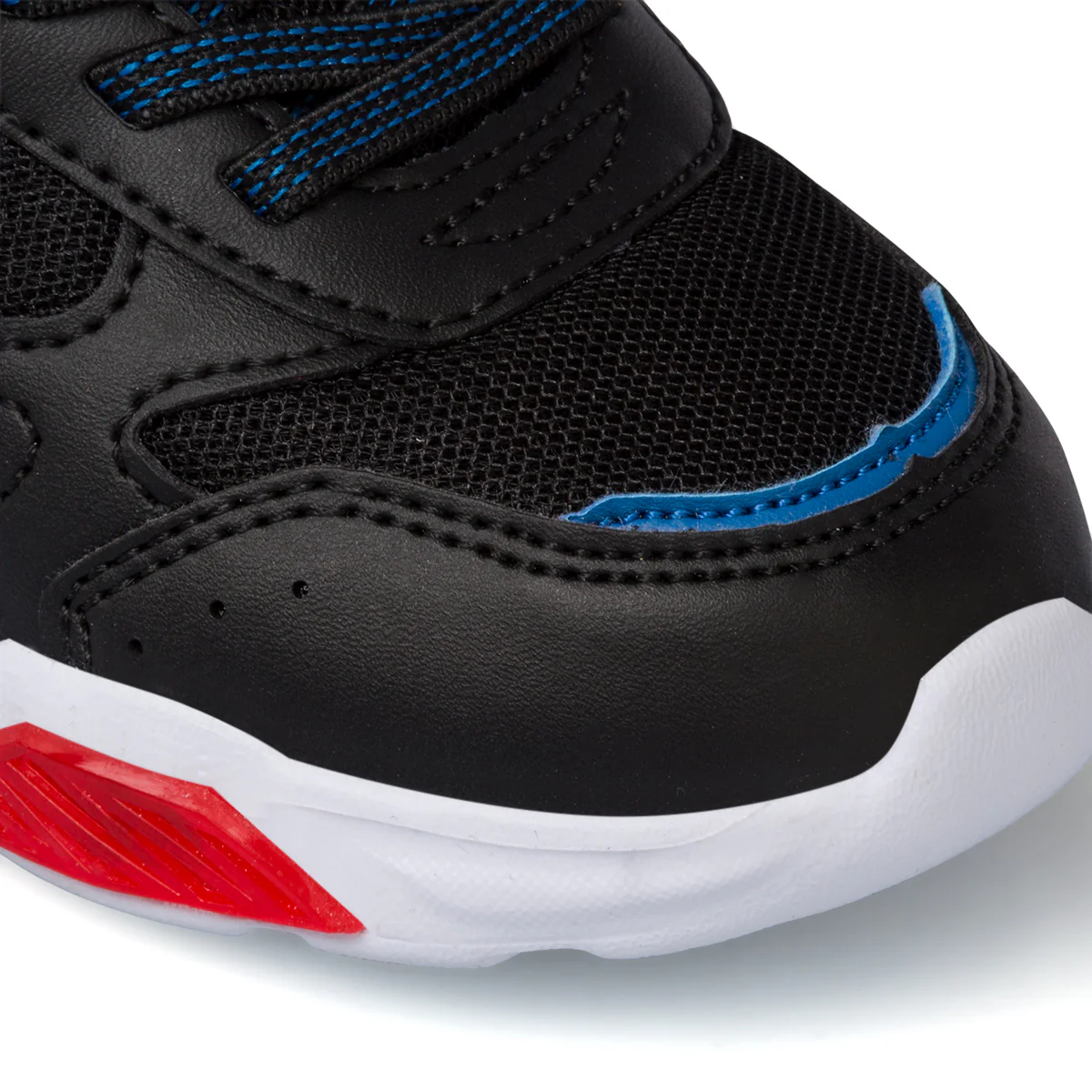 Sneakers primi passi nere da bambino con luci nella suola Champion Wave PS - Image 5