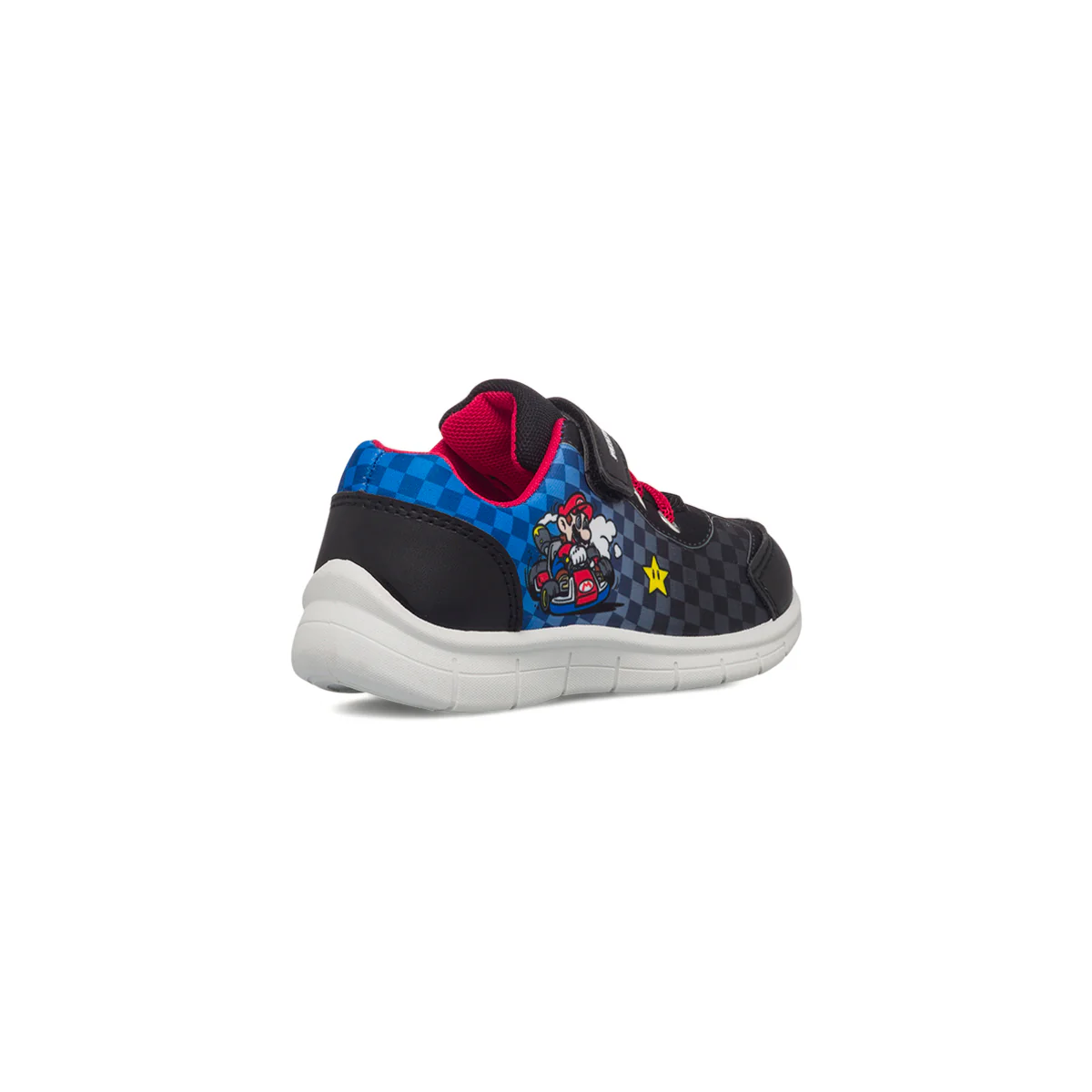 Sneakers primi passi nere e blu da bambino Super Mario - Image 3