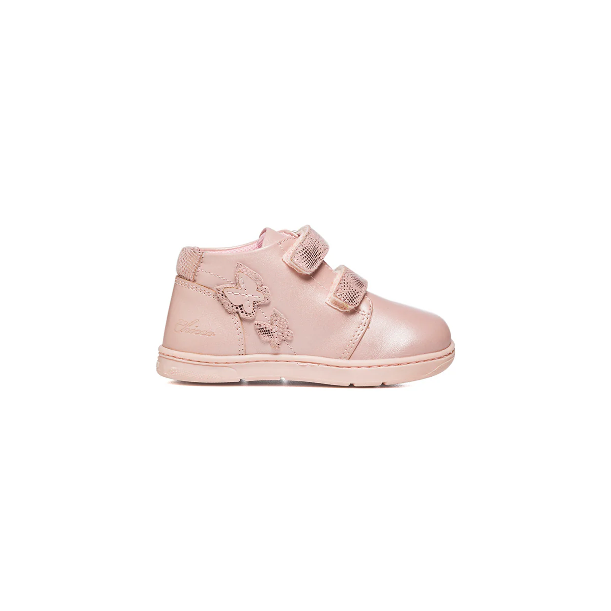 Sneakers primi passi rosa con farfalline Chicco