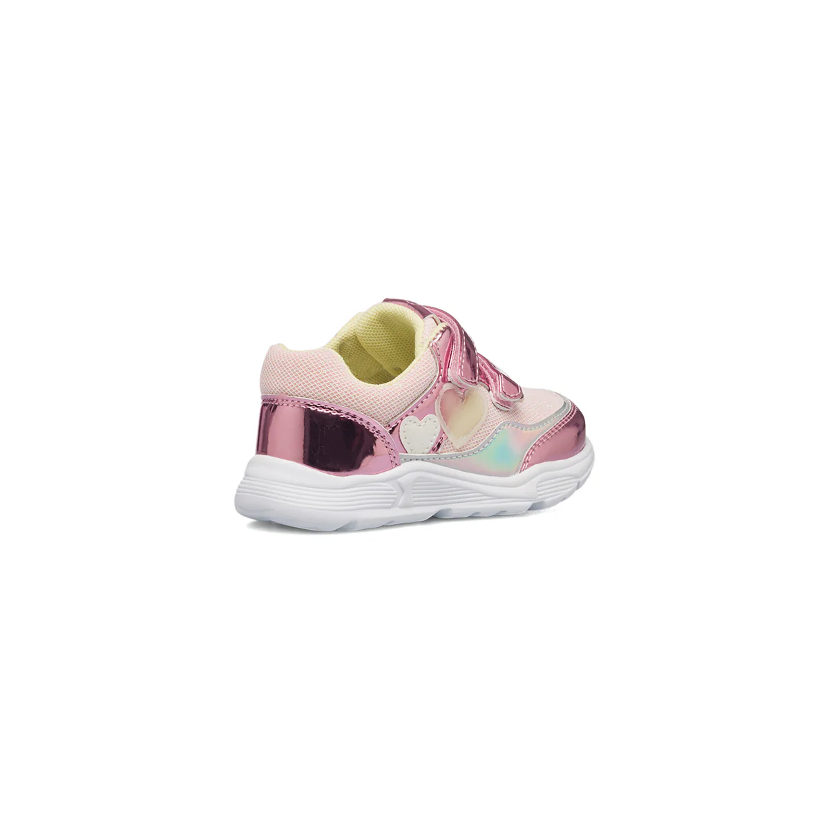 Sneakers primi passi rosa da bambina con cuoricini Chicco Carmelia - Image 3
