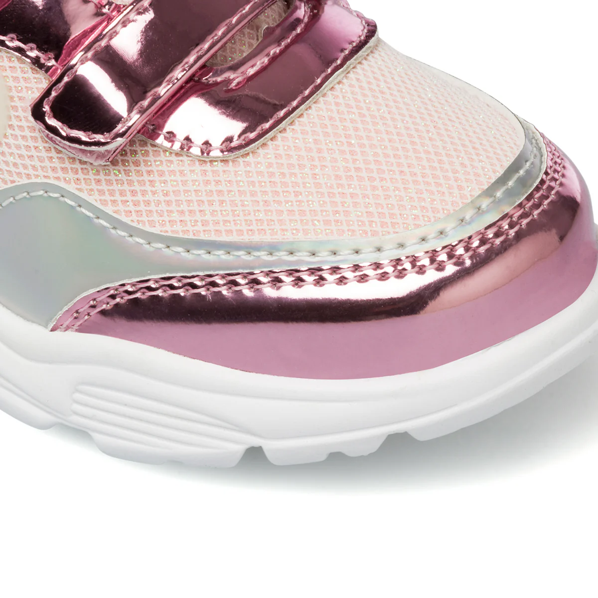Sneakers primi passi rosa da bambina con cuoricini Chicco Carmelia - Image 5