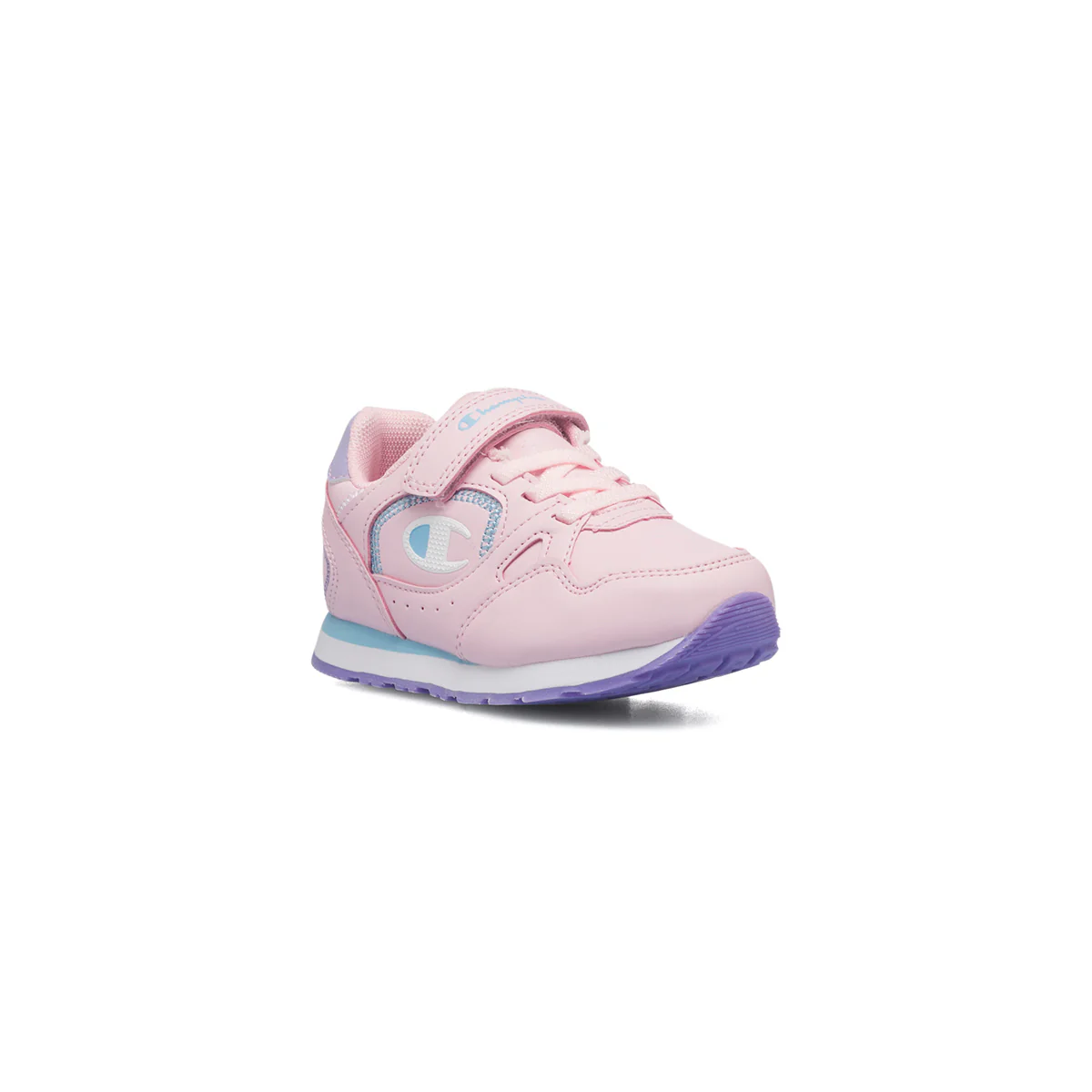 Sneakers primi passi rosa da bambina con logo laterale Champion RR Champ G TD - Image 2