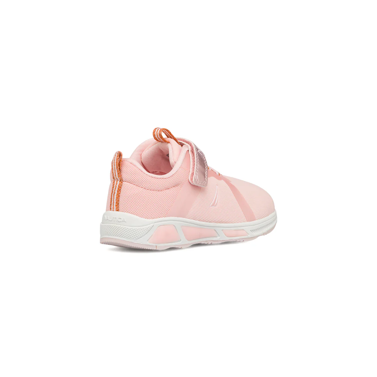 Sneakers primi passi rosa da bambina con luci nella suola Nautica - Image 3