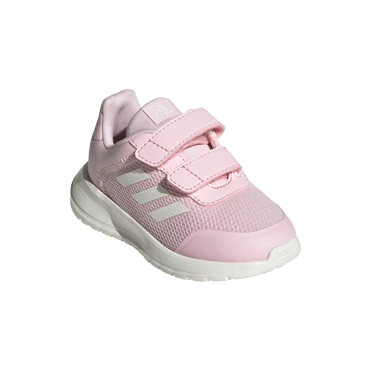 Sneakers primi passi rosa da bambina con strisce laterali adidas Tensaur Run 2.0 Cf I - Image 2