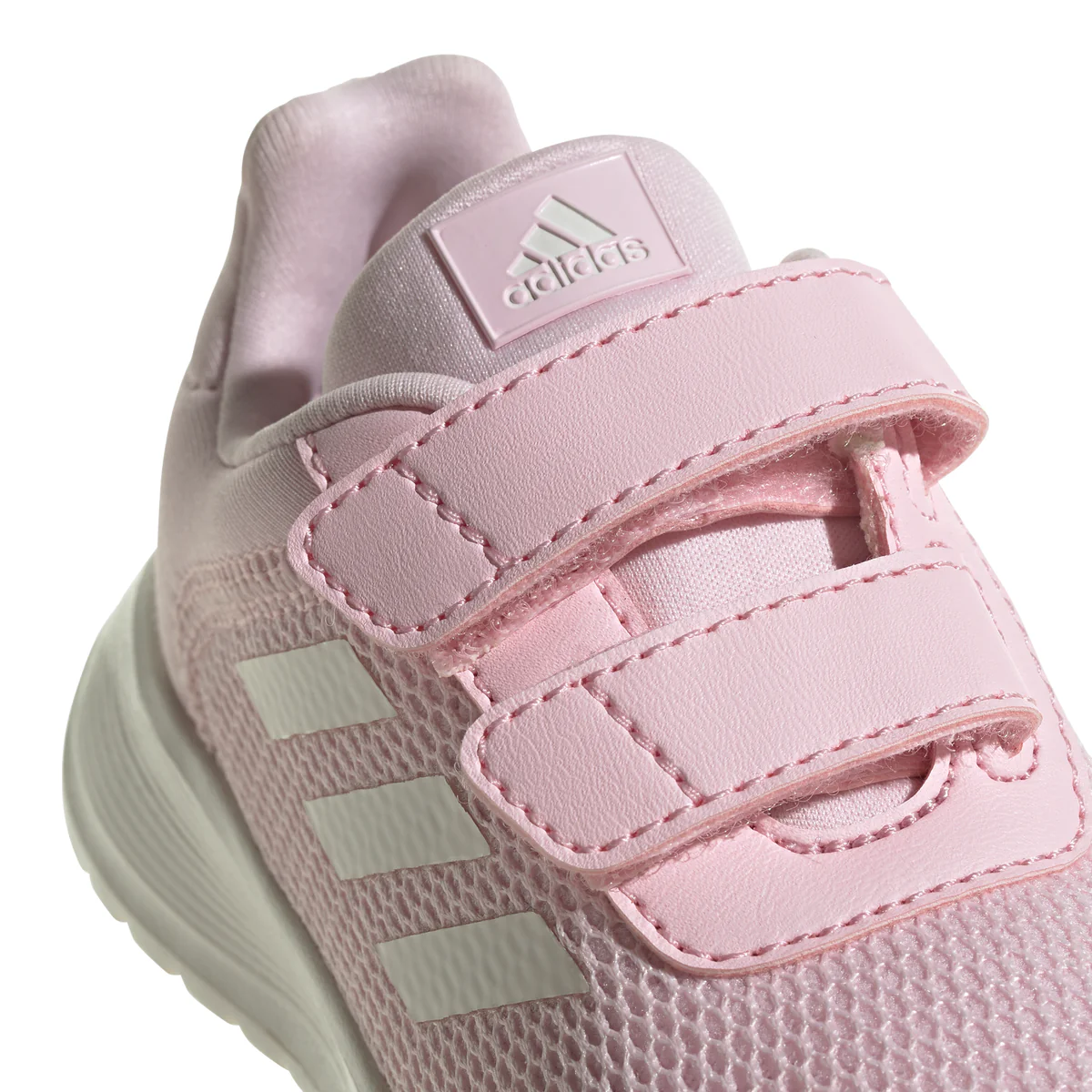 Sneakers primi passi rosa da bambina con strisce laterali adidas Tensaur Run 2.0 Cf I - Image 7