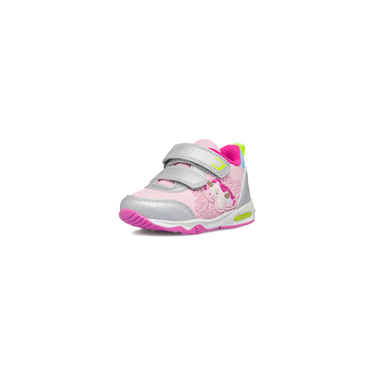 Sneakers primi passi rosa da bambina con unicorno Primigi Air Light - Image 2