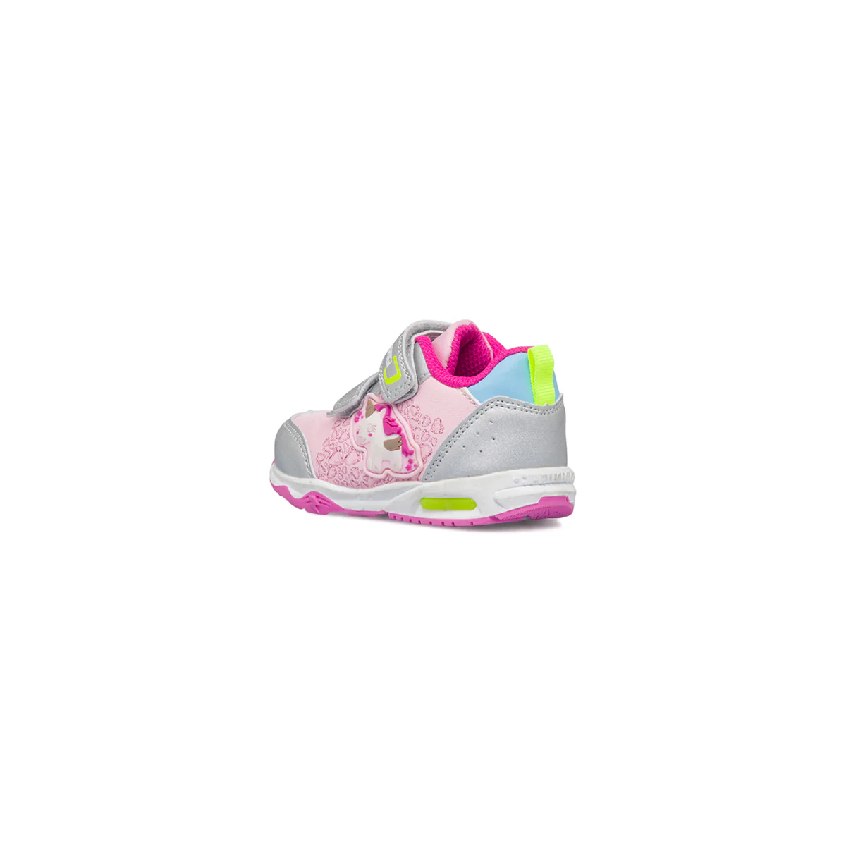 Sneakers primi passi rosa da bambina con unicorno Primigi Air Light - Image 3