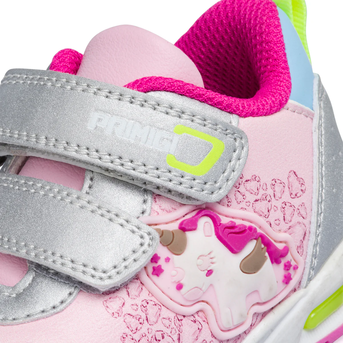 Sneakers primi passi rosa da bambina con unicorno Primigi Air Light - Image 6