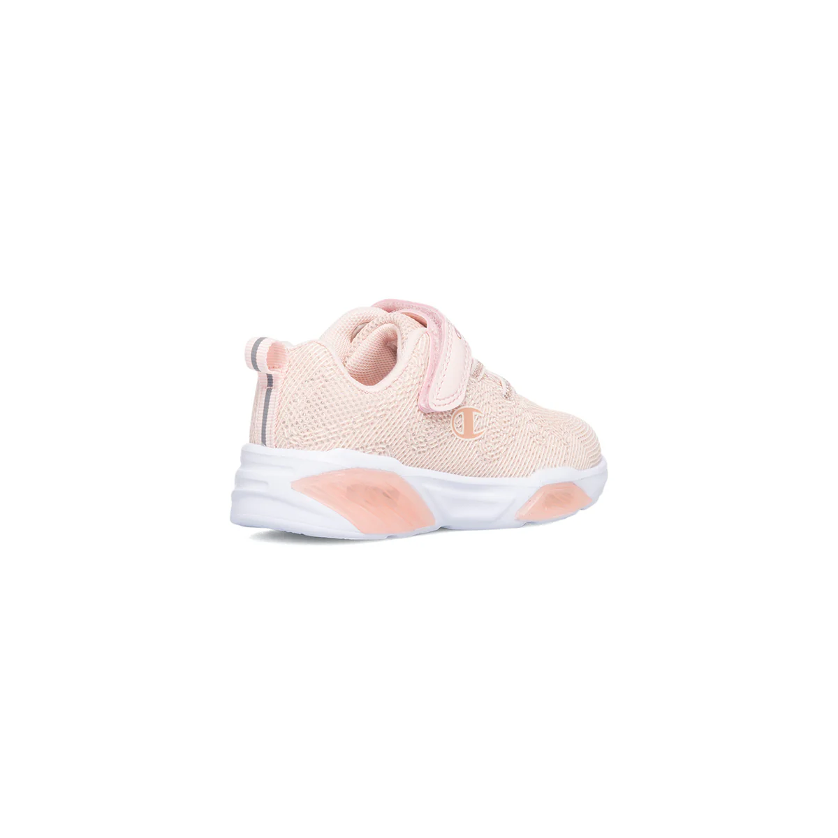 Sneakers primi passi rosa da bambina effetto glitterato Champion Wave G Td - Image 3