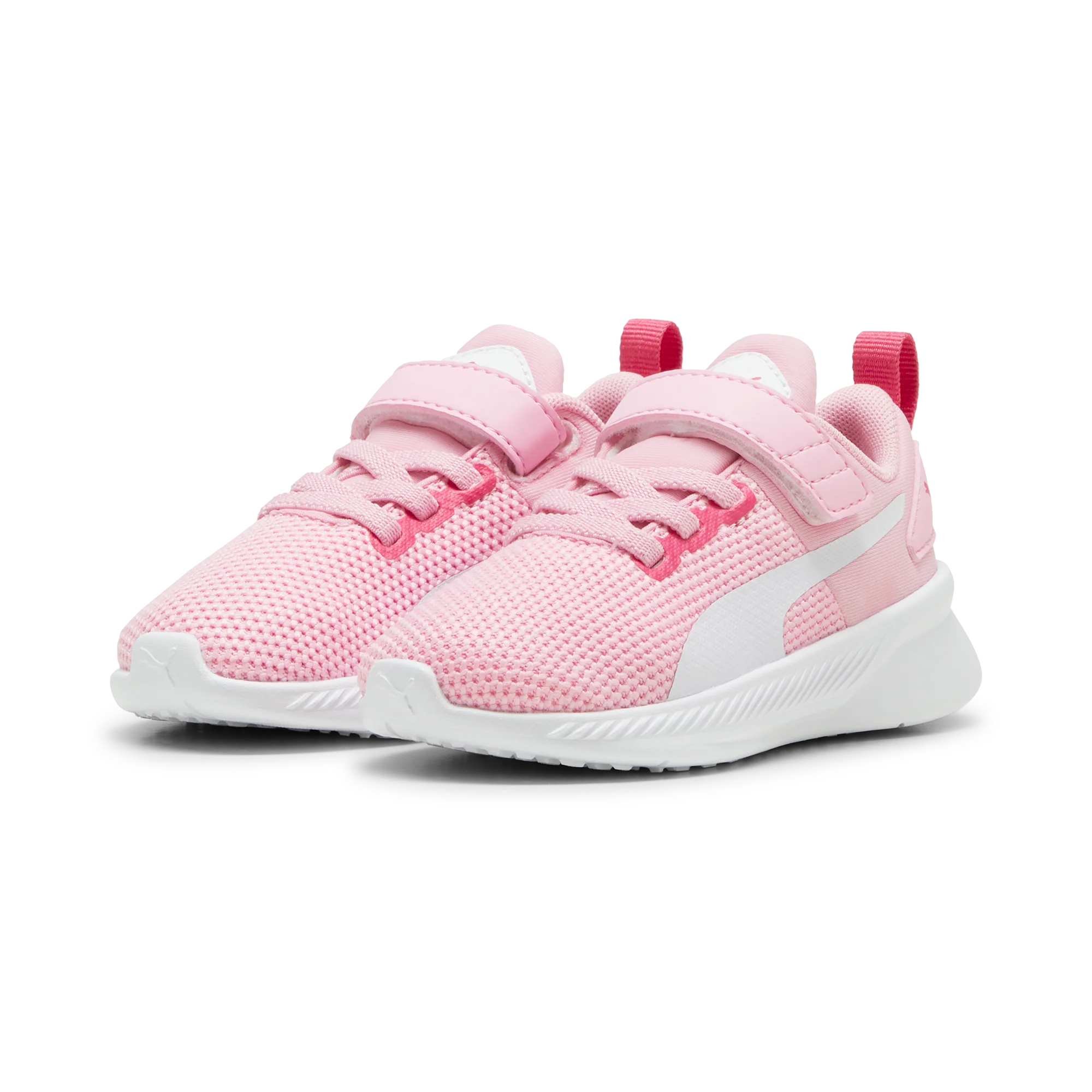 Sneakers primi passi rosa da bambina Puma Flyer Runner V Inf