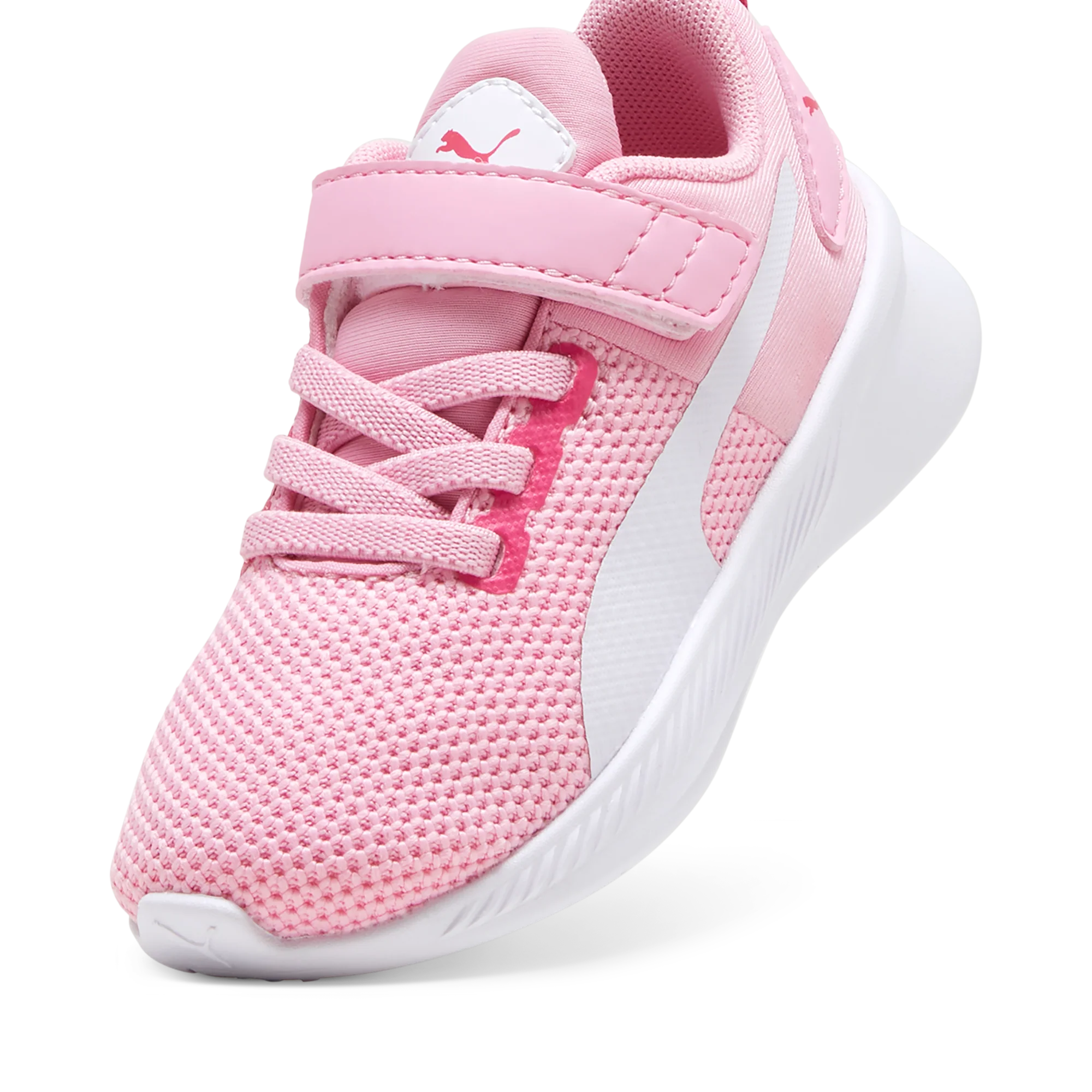 Sneakers primi passi rosa da bambina Puma Flyer Runner V Inf - Image 6