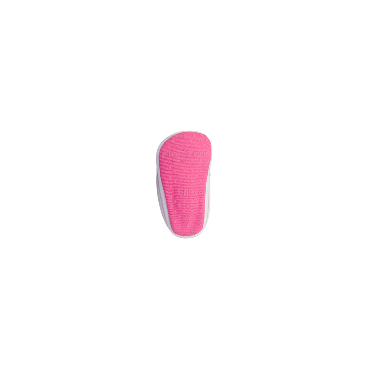 Sneakers primi passi rosa e bianche da bambina con arcobaleno Chicco Nizza - Image 4