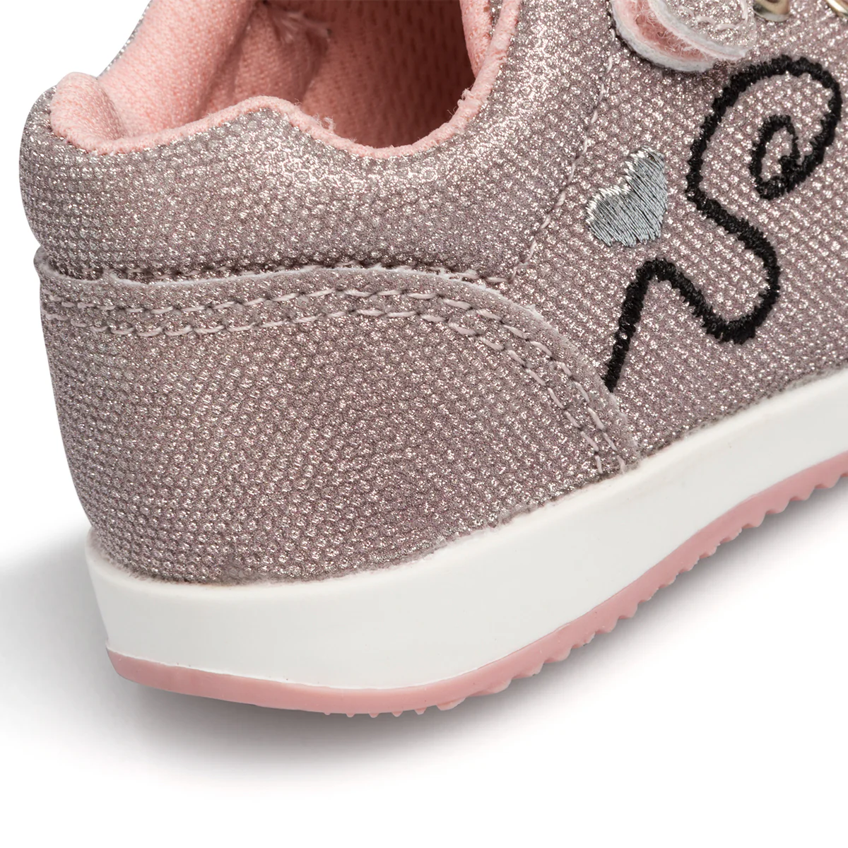 Sneakers primi passi rosa effetto glitterato da bambina Chicco Flexy - Image 12