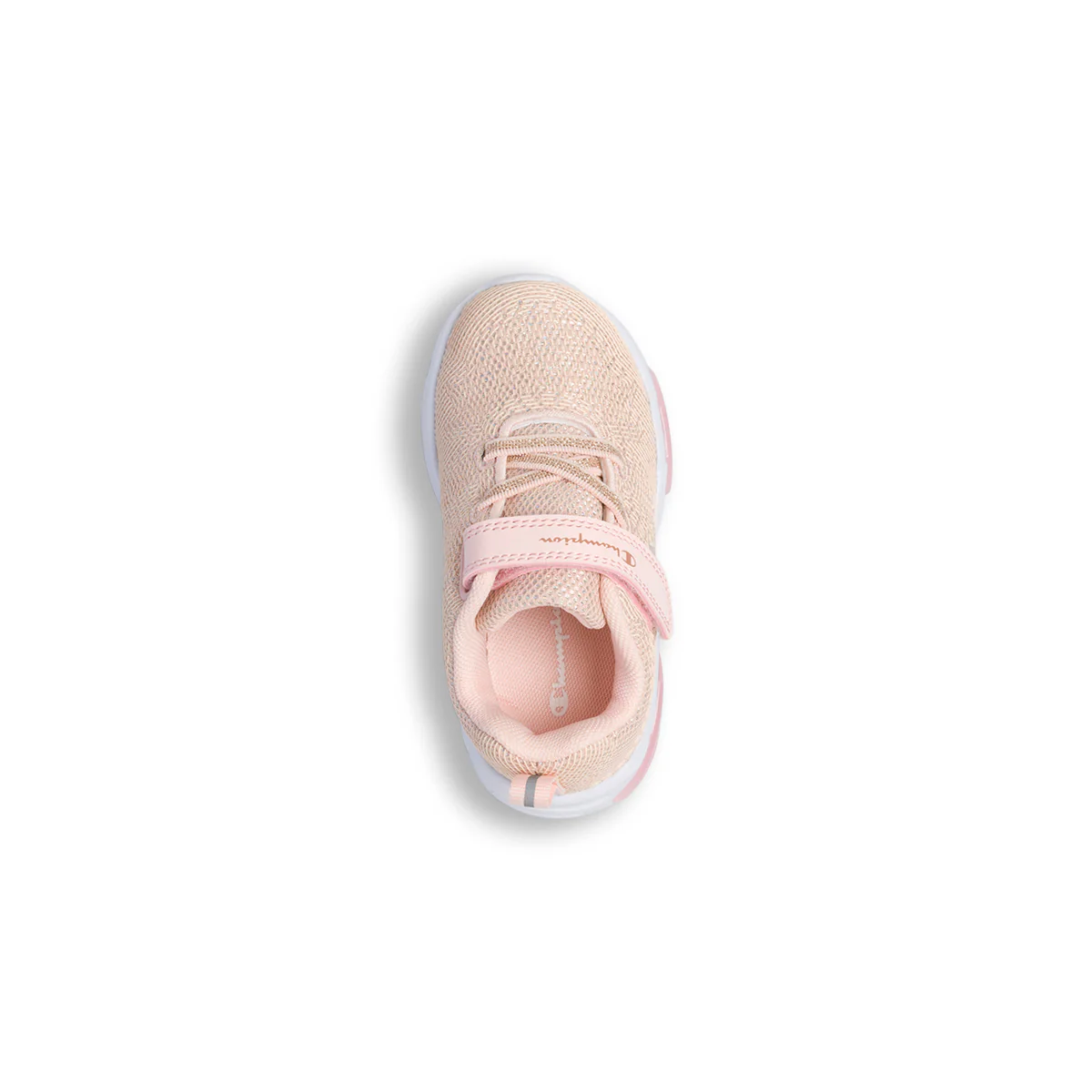 Sneakers primi passi rosa glitterate da bambina Champion Wave G Td - Image 13