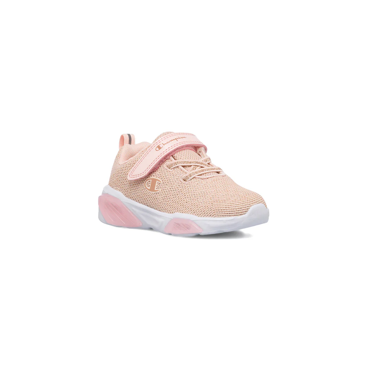 Sneakers primi passi rosa glitterate da bambina Champion Wave G Td - Image 2