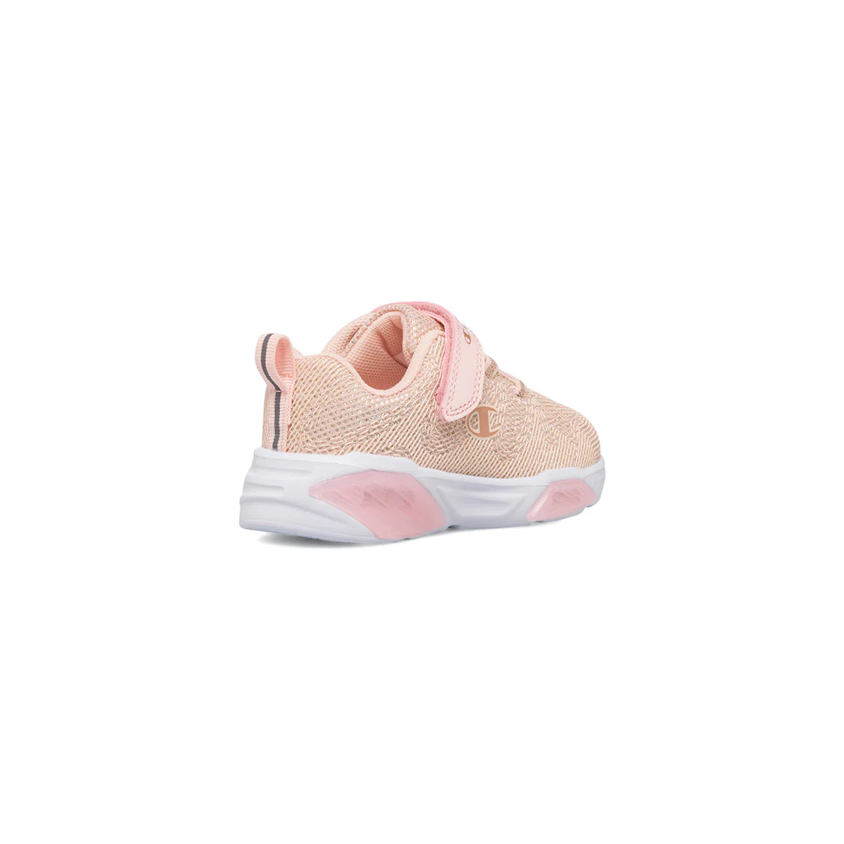 Sneakers primi passi rosa glitterate da bambina Champion Wave G Td - Image 3