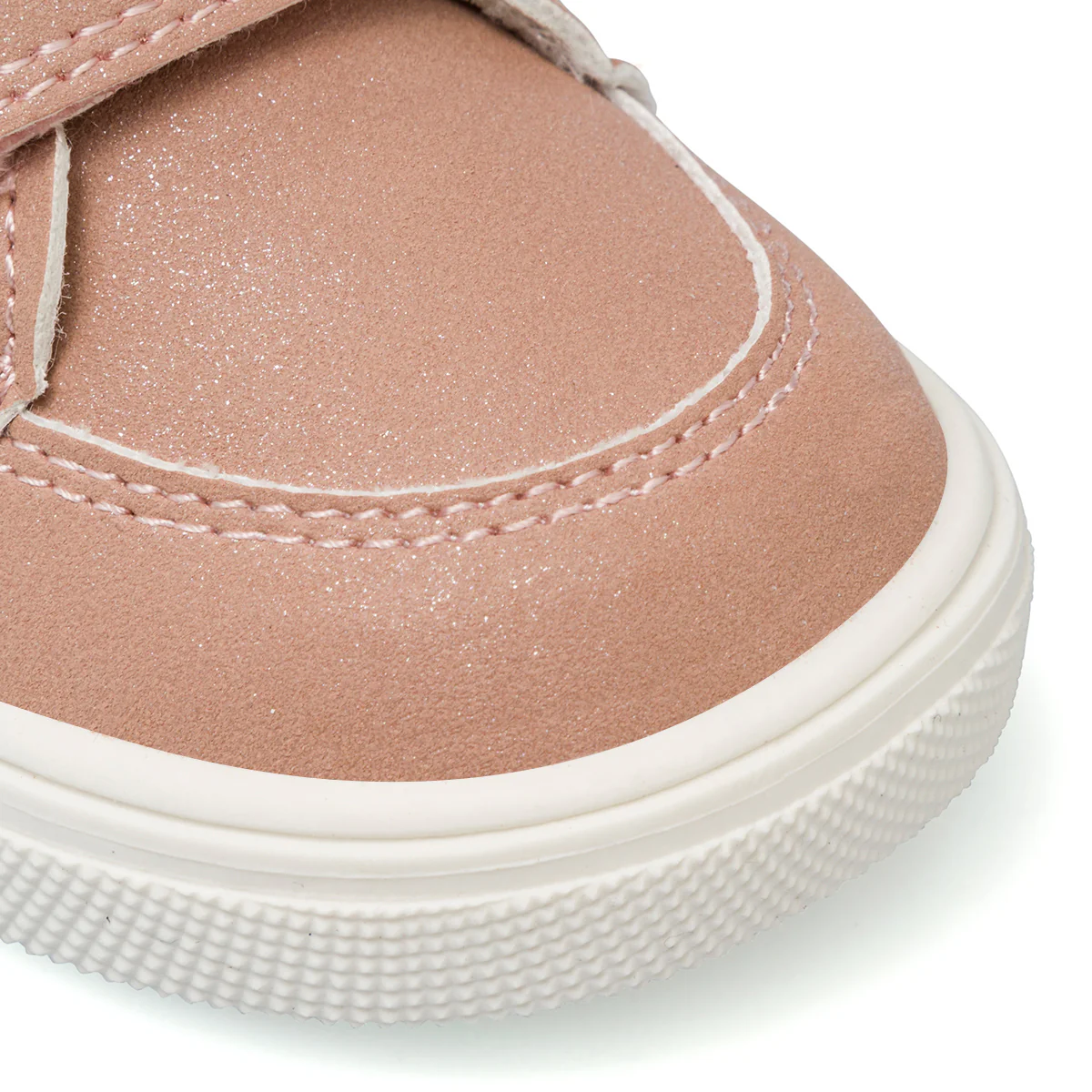Sneakers primi passi rosa scuro da bambina con doppio velcro Lumberjack Moby - Image 5