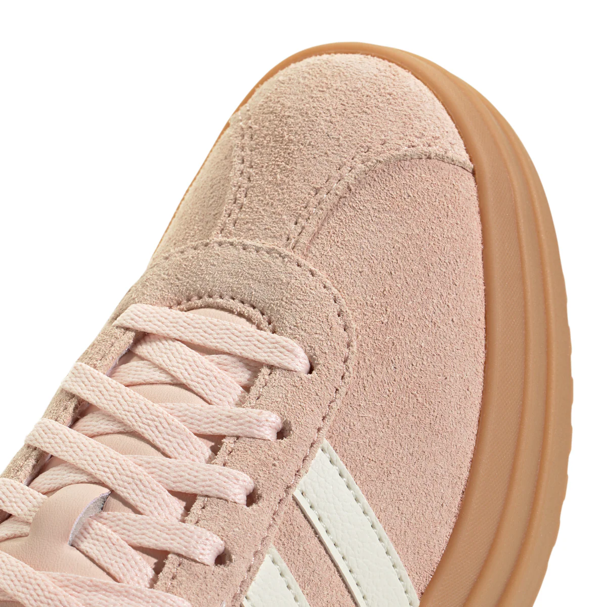 Sneakers Ragazza Rosa con Suola Platform adidas VL Court Bold - Image 5