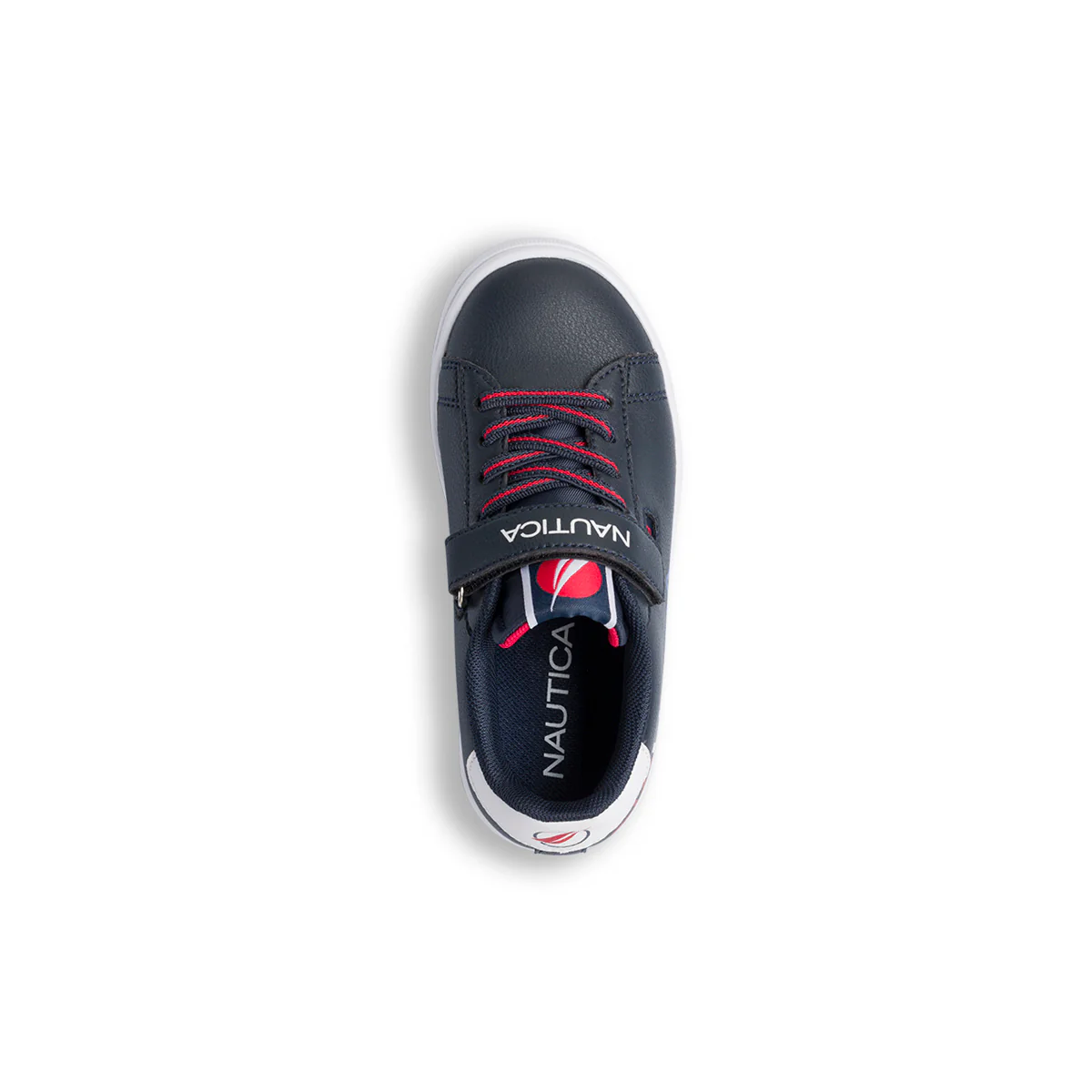 Sneakers ragazzo blu navy con dettagli bianchi e rossi e logo Nautica - Image 6