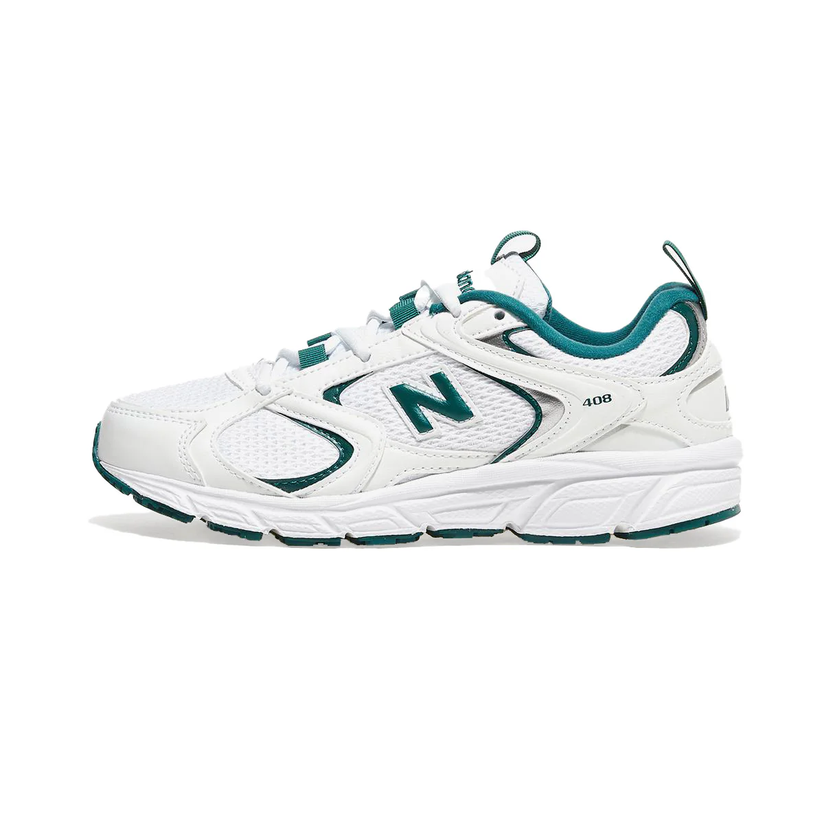 Sneakers Rétro da Uomo bianche con inserti verdi New Balance 430 - Image 2