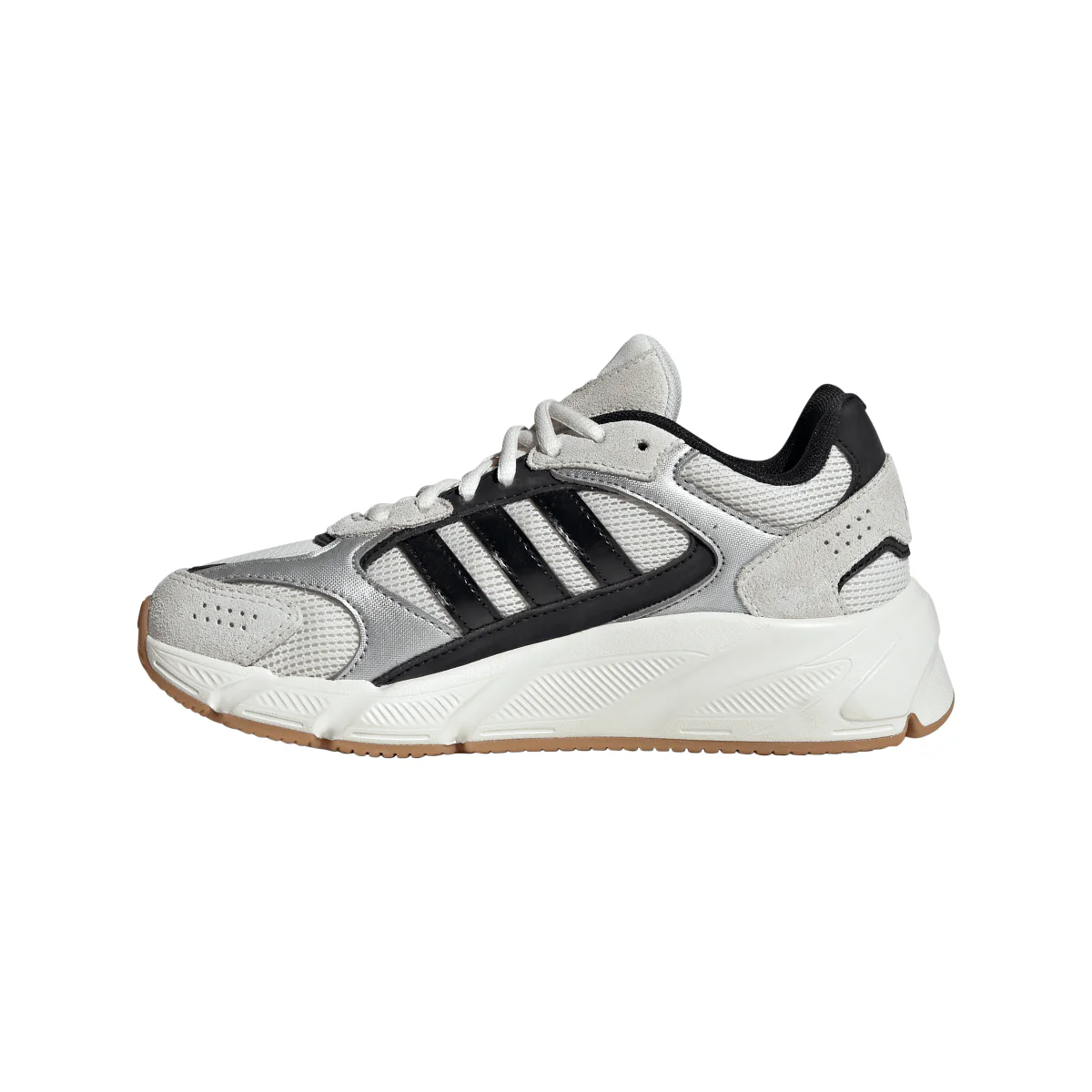 Sneakers Rétro ragazzo e ragazza grigie e bianche adidas Crazychaos 2000 - Image 2
