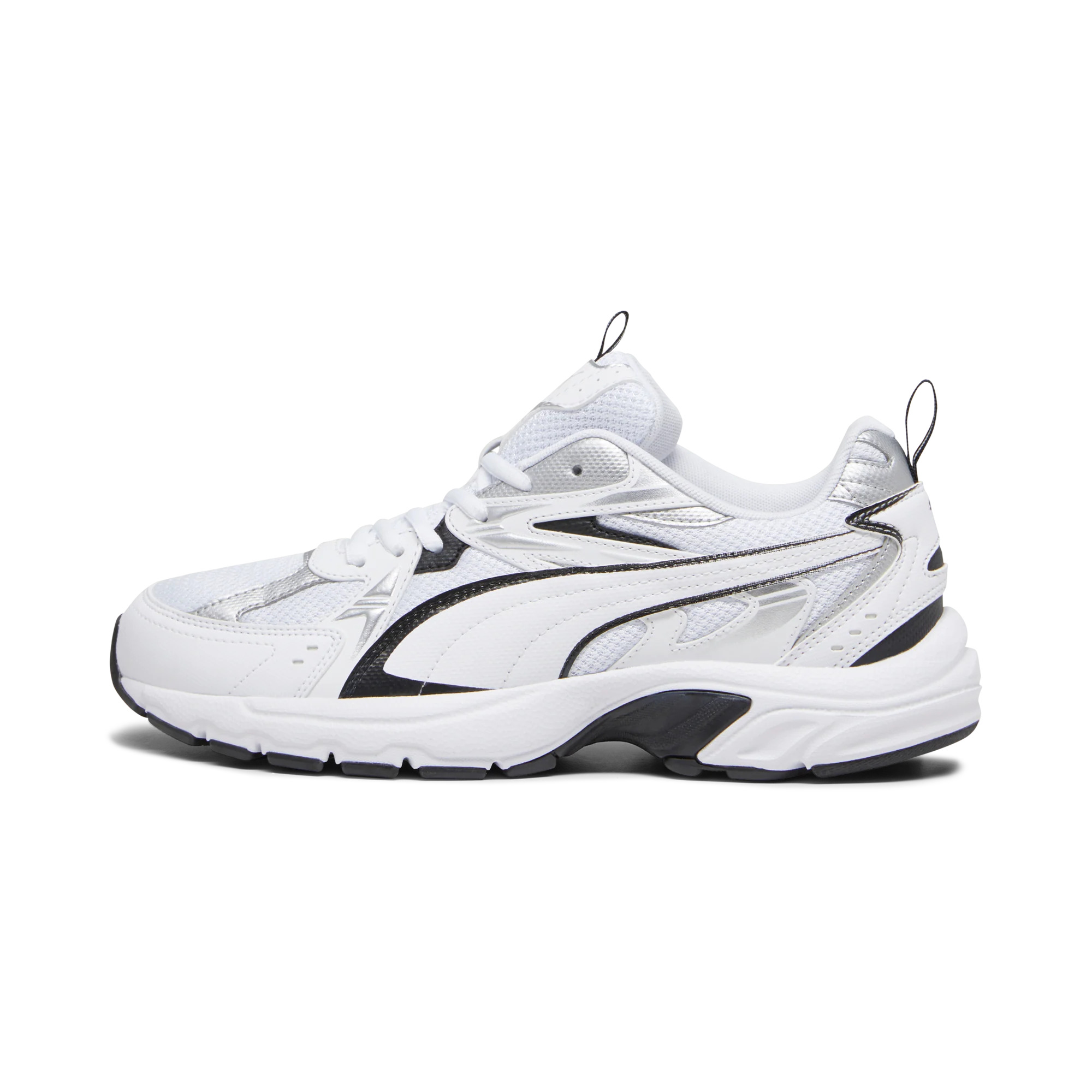 Sneakers Rétro da donna bianche con logo Puma Milenio Tech - Image 3
