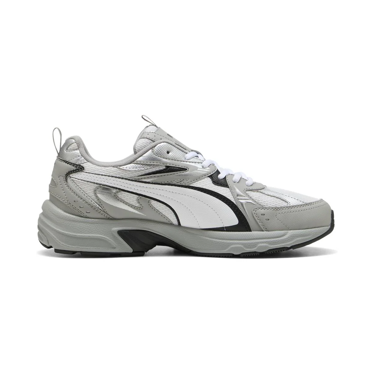 Sneakers Rétro grigio e bianche da Uomo Puma Milenio Tech - Image 5