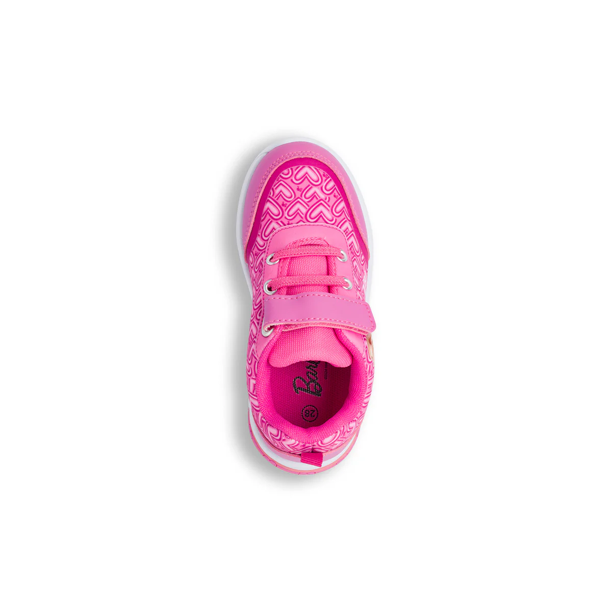 Sneakers rosa bambina primi passi Barbie con luci - Image 6