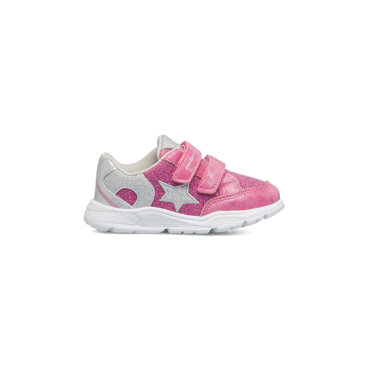 Sneakers rosa con dettagli glitterati Chicco Cannes