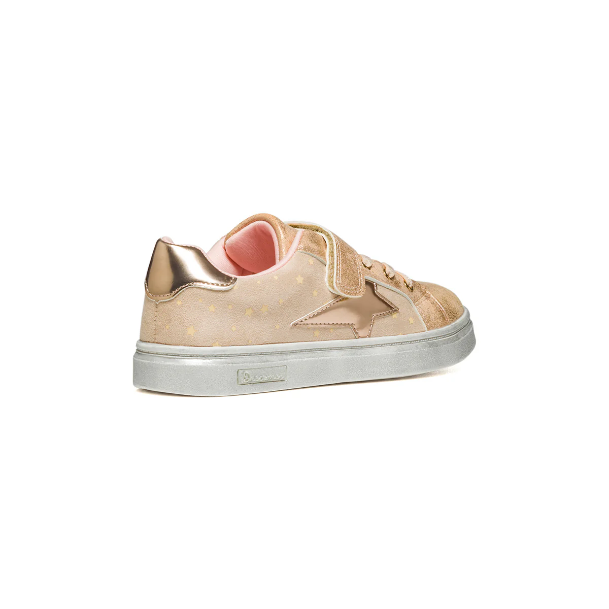 Sneakers rosa con dettagli laminati e patch laterale Le scarpe di Alice - Image 3