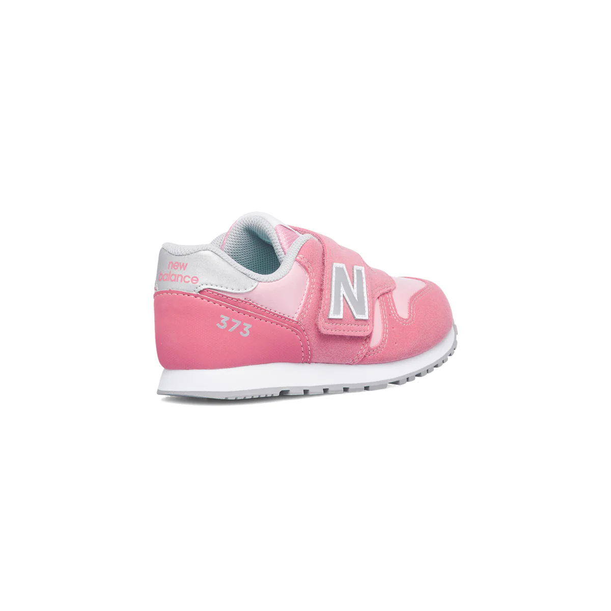 Sneakers rosa con logo a contrasto New Balance 373 - Image 3