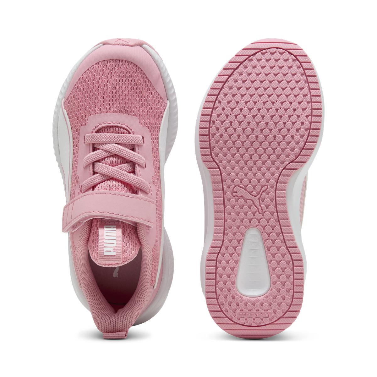 Sneakers rosa con strappo da Bambina Puma Flyer 3 - Image 4