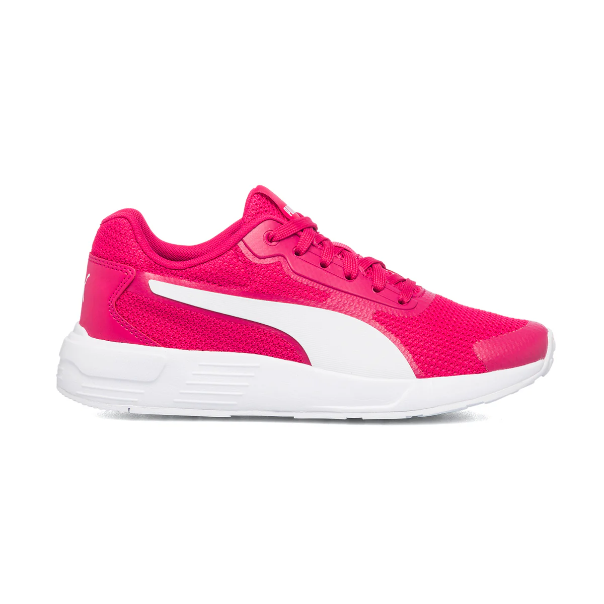 Sneakers rosa con striscia laterale a contrasto Puma Taper Jr