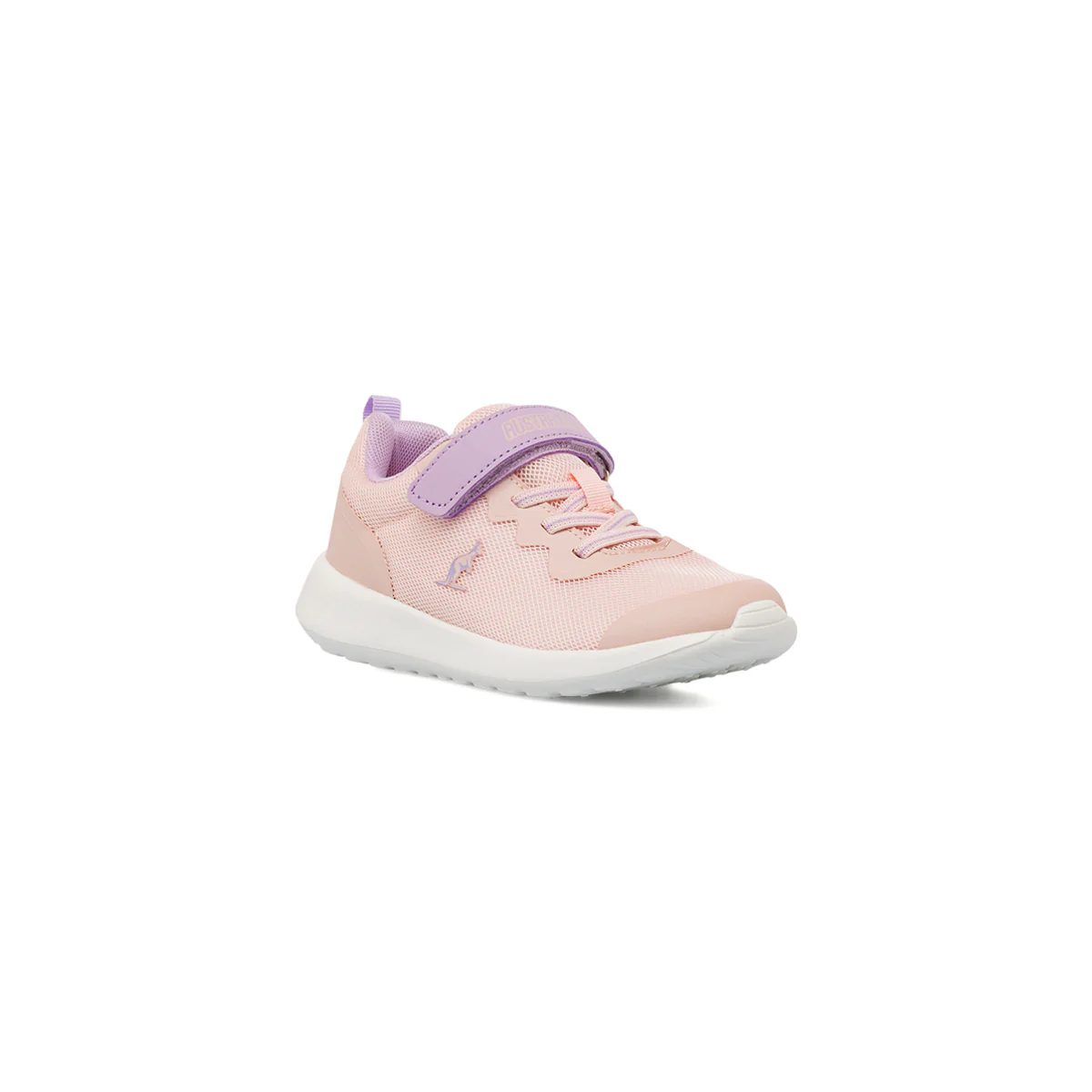 Sneakers rosa da bambina Australian con chiusura a strappo - Image 2