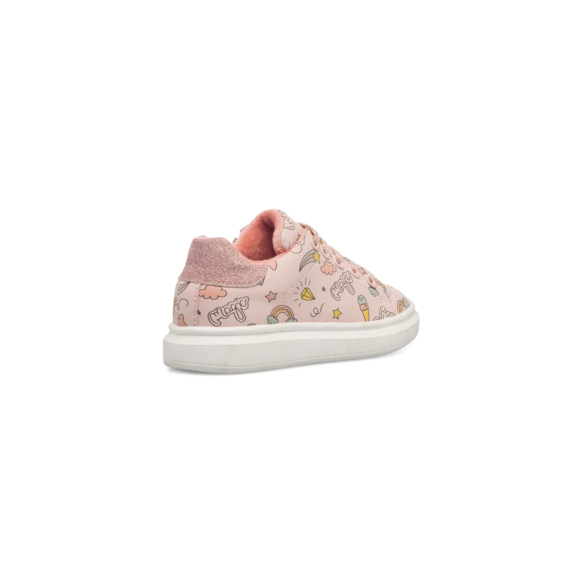 Sneakers rosa da bambina con dettaglio glitterato Le scarpe di Alice - Image 3
