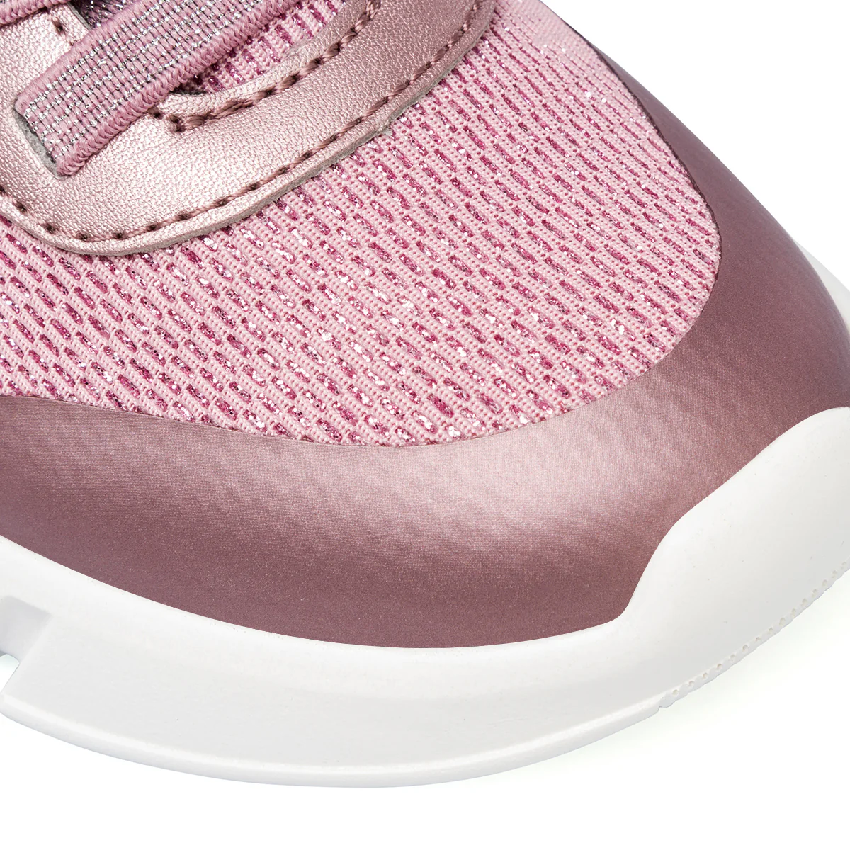 Sneakers rosa da bambina con glitter Geox Aril - Image 7