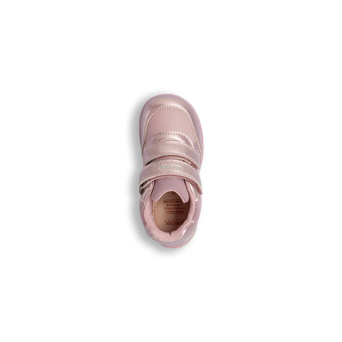 Sneakers rosa da bambina con glitter Geox Elthan - Image 6