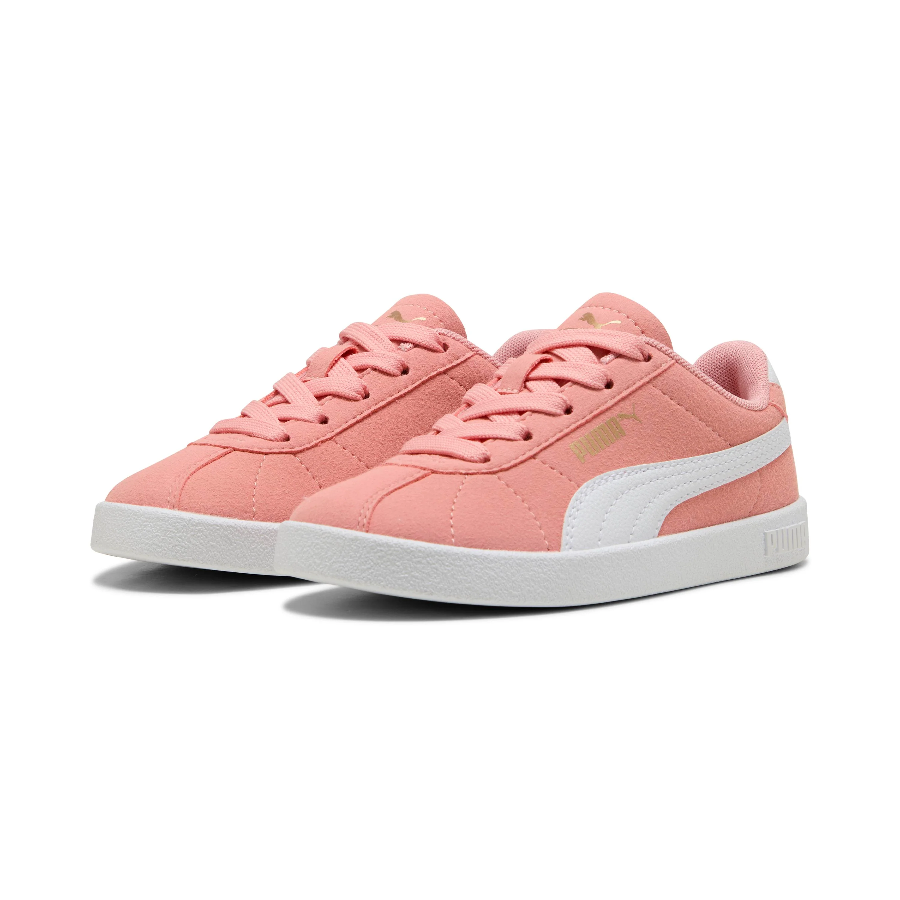 Sneakers rosa da Bambina con logo bianco laterale Puma Club II PS Pink Fruit