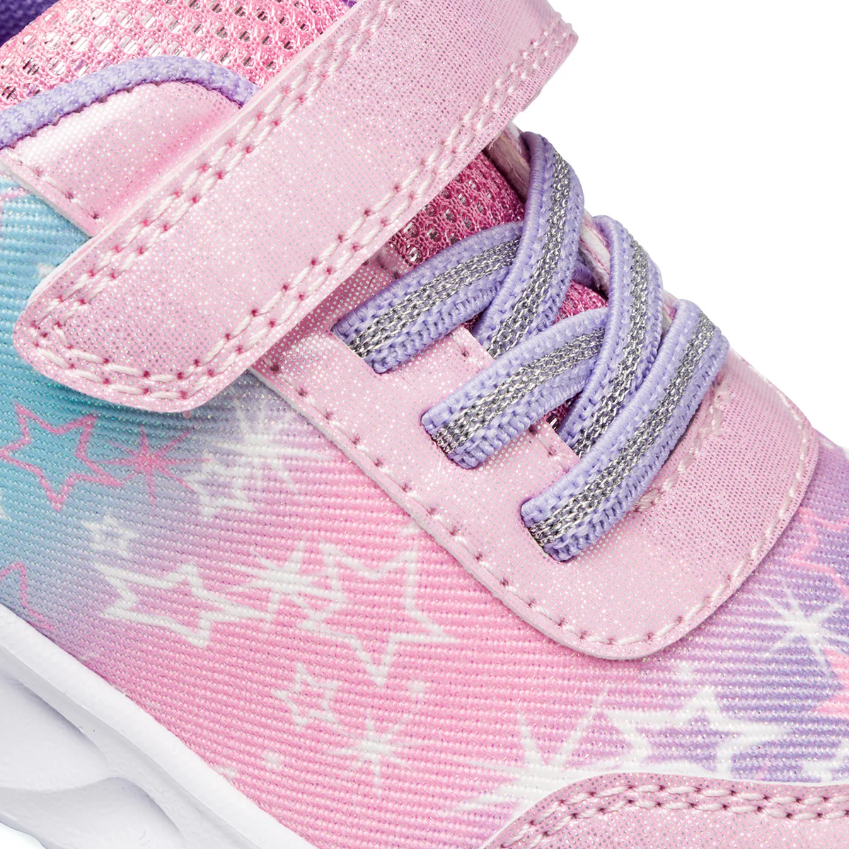 Sneakers rosa da bambina con luci nella suola e glitter Le scarpe di Alice - Image 6