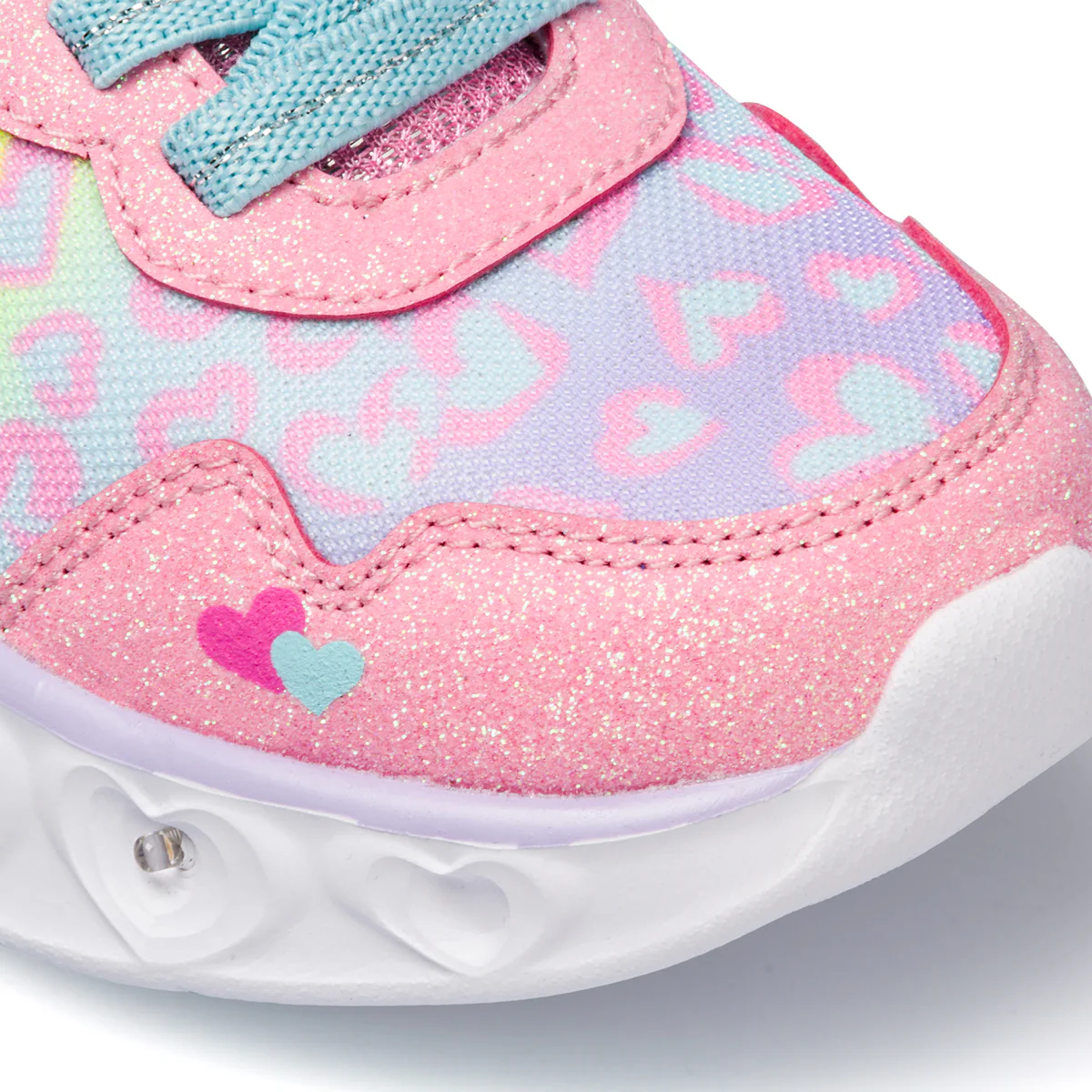 Sneakers rosa da bambina con luci nella suola Le scarpe di Alice - Image 5